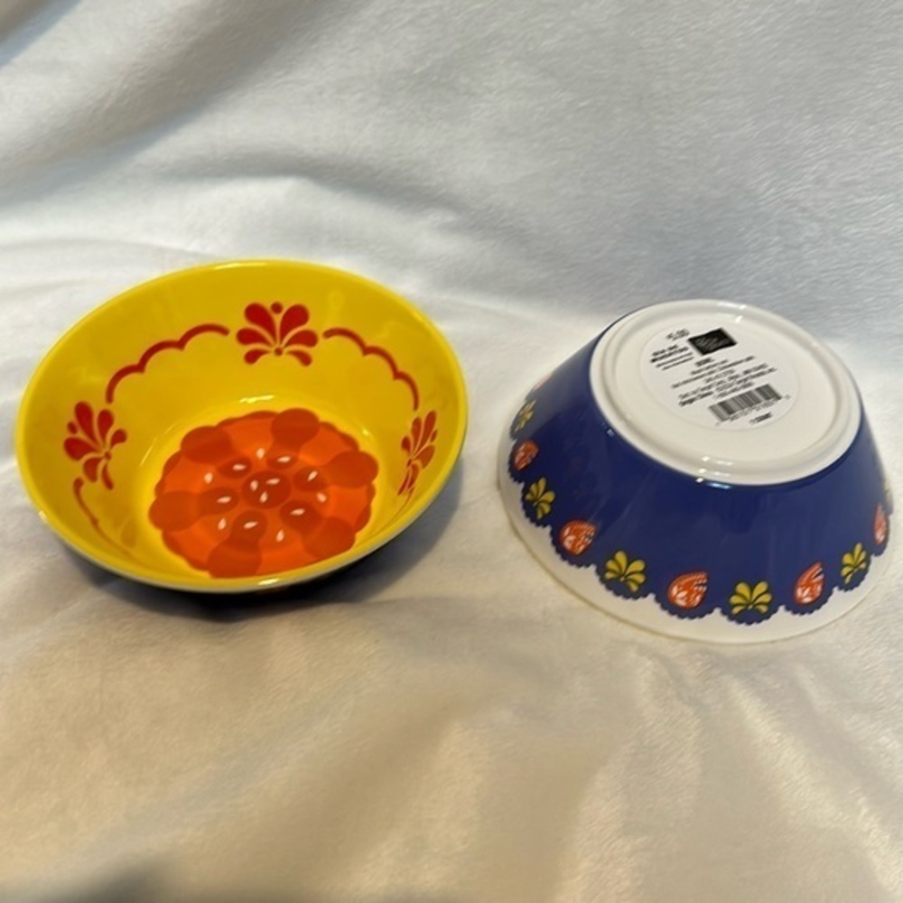 Dia Pacheco NWT Set of 2 Dia De Muertos Bowls